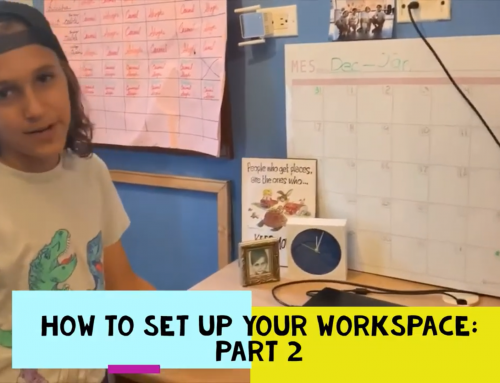 How to Set up your desk part 2