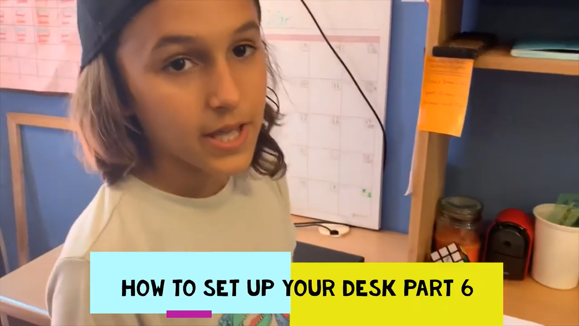 How to Set up Your Desk Part 6